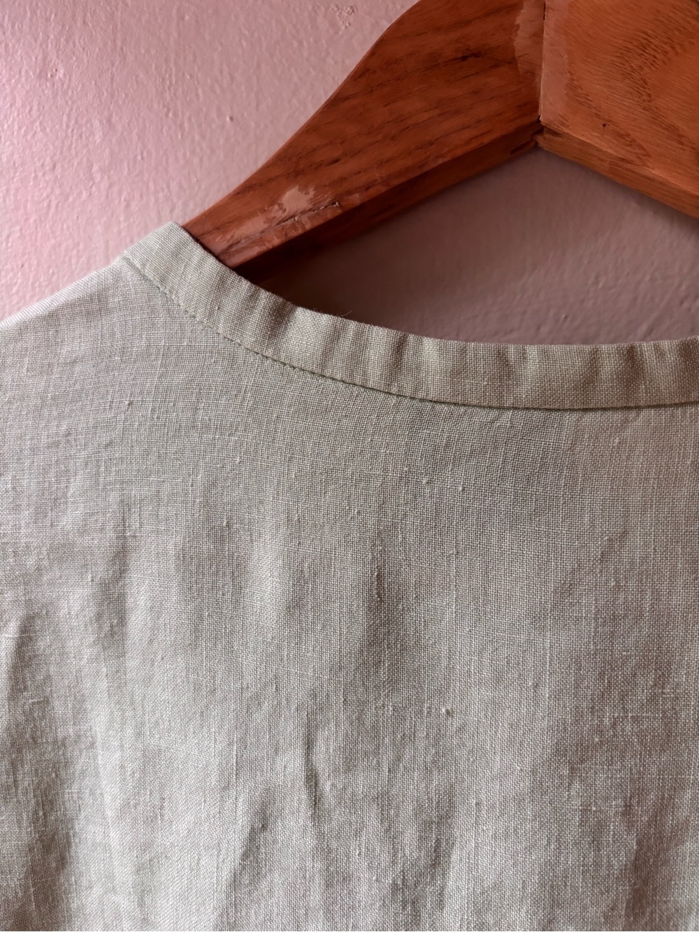 Eileen Fisher Linen Button Down Top - Picture 8 of 10